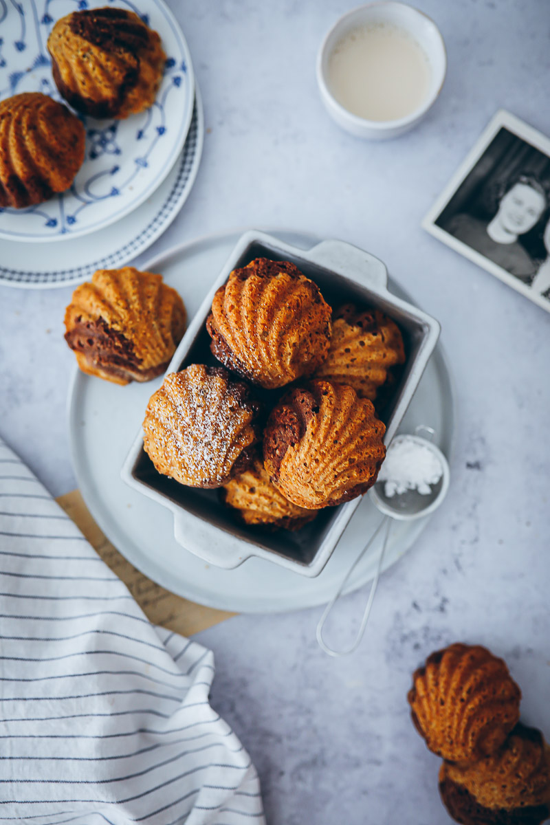 Nuss Marmorkuchen Muffins Rezept | Zucker, Zimt und Liebe