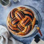 Schokoladen Chocolate Babka Challah Hefeteig Rezept Schokoladenfüllung backrezept foodstyling food photo zuckerzimtundliebe hefegebäck