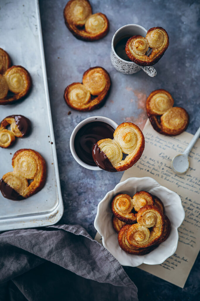 Zucker Zimt Palmiers Rezept - Schweineöhrchen