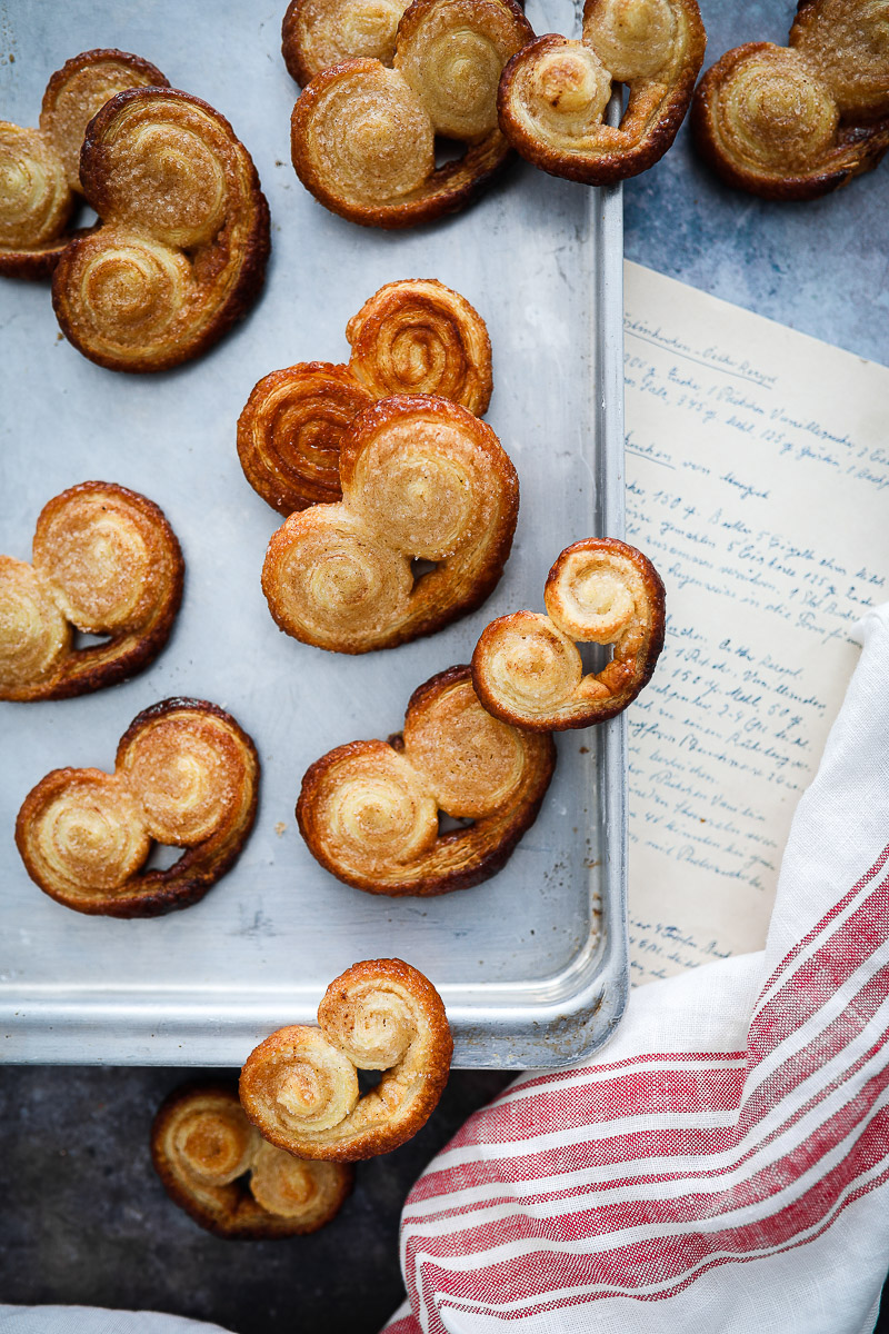 Zucker Zimt Palmiers Rezept - Schweineöhrchen