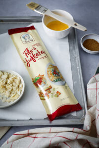 Apfelstrudel-Schnecken mit Mandelfüllung Nussschnecken filoteig rezept filo dough phyllo dough sweet recipe backen mit yufka tante fanny zuckerzimtundliebe food photography food styling nusskuchen