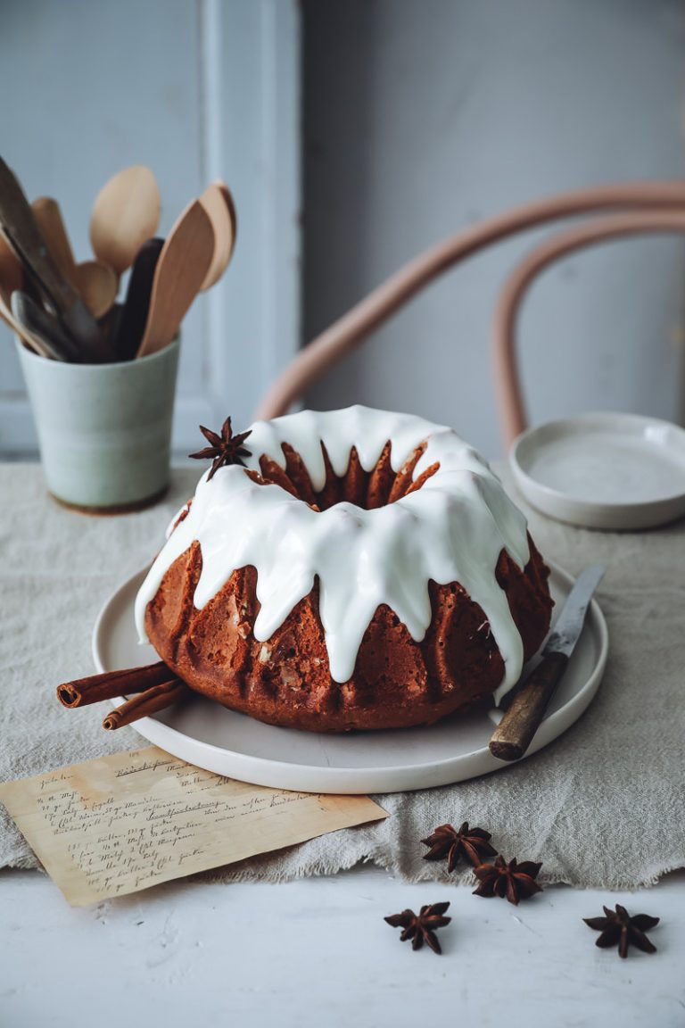 Gewürzkuchen Gugelhupf Rezept – mit oder ohne gebrannte Mandeln