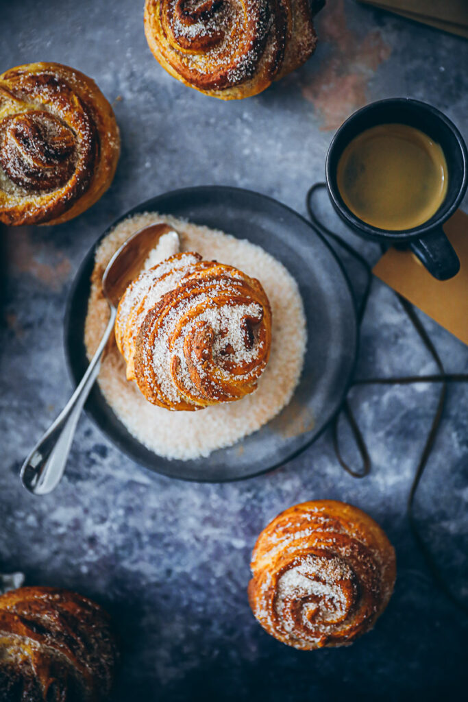 einfaches Cruffins rezept recipe Marzipanfüllung baking bakefeed feedfeed