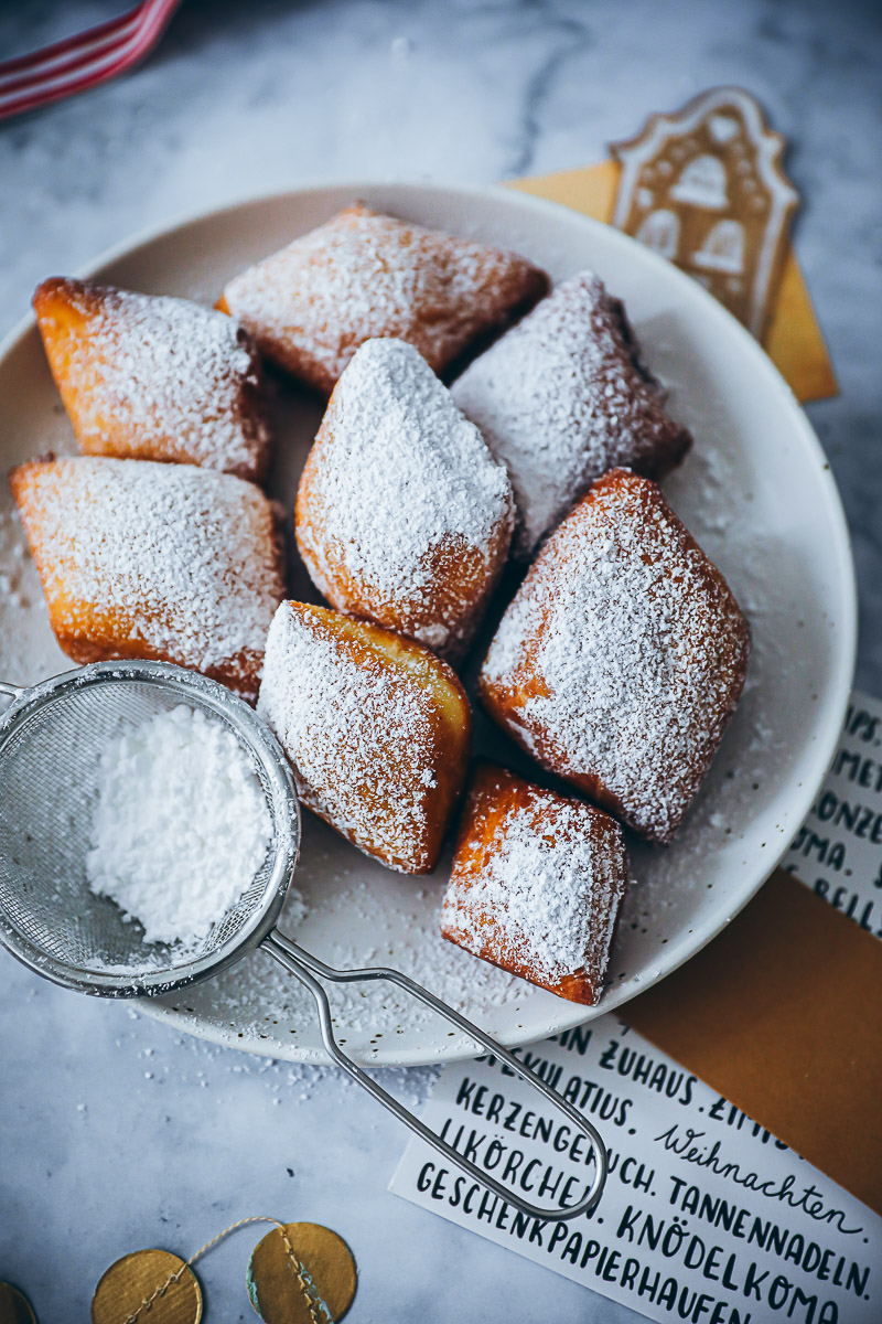 Schmalzkuchen Rezept wie vom Weihnachtsmarkt