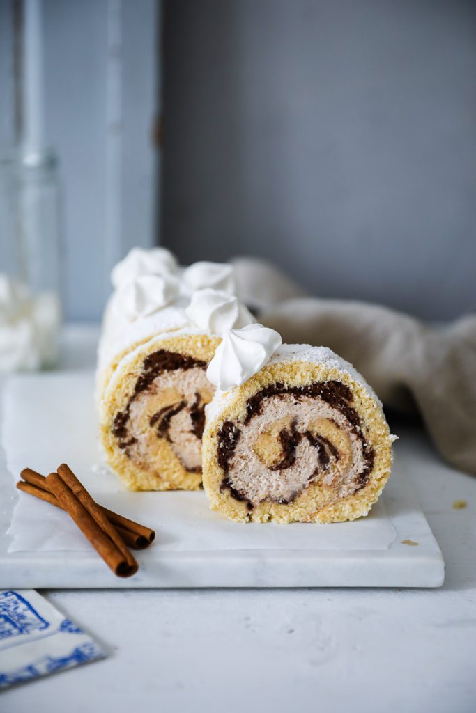 Zimtschnecken Biskuitrolle Rezept foodtography school cinnamon roll cake roll swiss roll backblog zuckerzimtundliebe deutscher foodblog bakefeed feedfeed biskuitteig selber machen tips