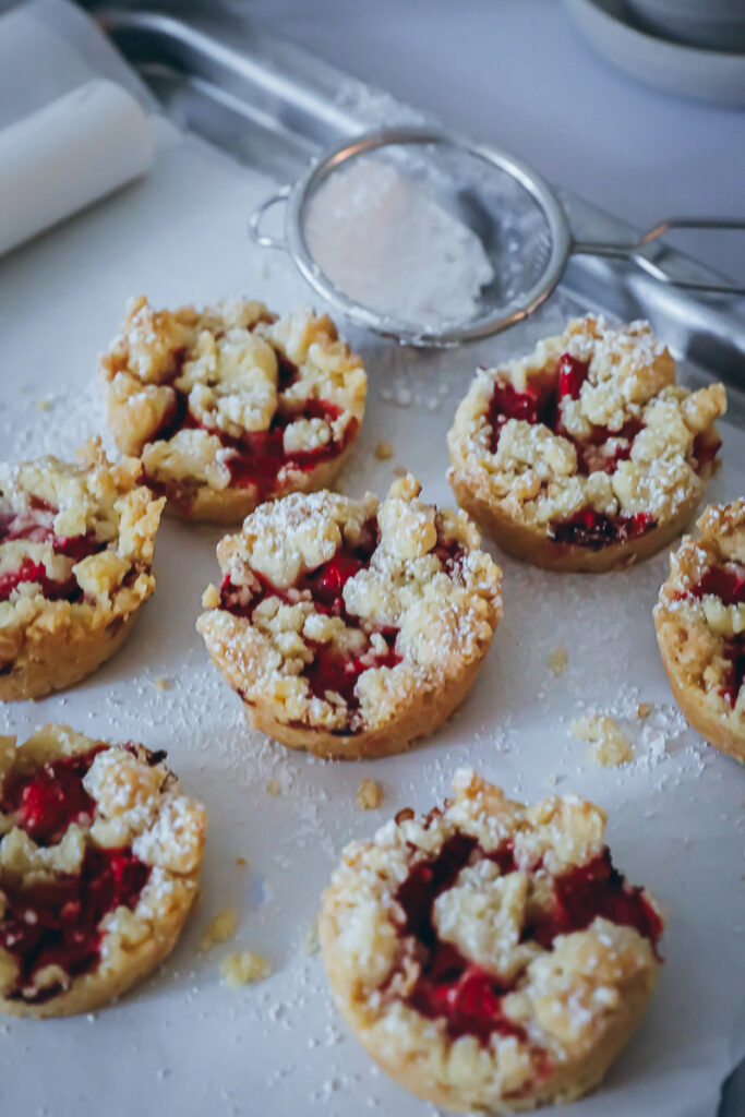 Erdbeer Streusel Cookies Rezept
