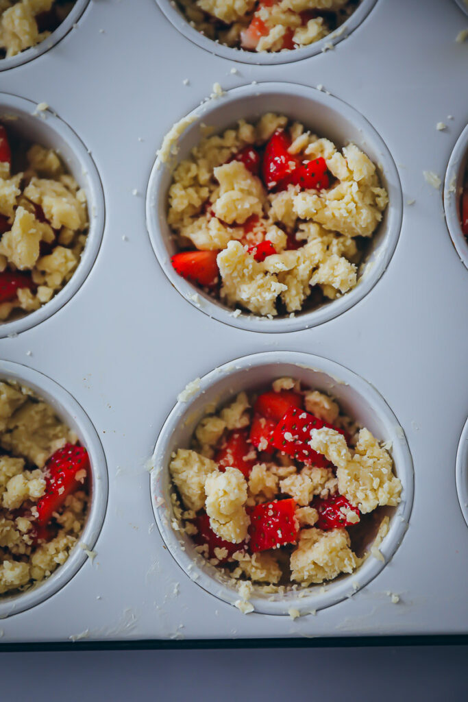 Erdbeer Streusel Cookies Rezept